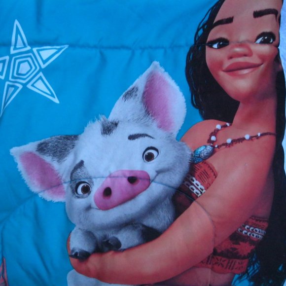 Disney Moana Twin Comforter & Pillowcase Pua Pig - Picture 4 of 8